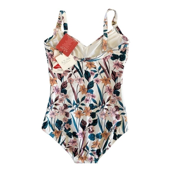 NEW Azura Australia Celeste One Piece Floral Minimizer Swimsuit NWT - Picture 7 of 8